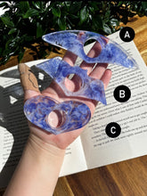 Load image into Gallery viewer, Purple Jellyfish Resin page holders
