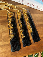 Load image into Gallery viewer, Aztec Gold Resin Bookmarks
