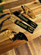 Load image into Gallery viewer, Batman inspired resin Bookmark
