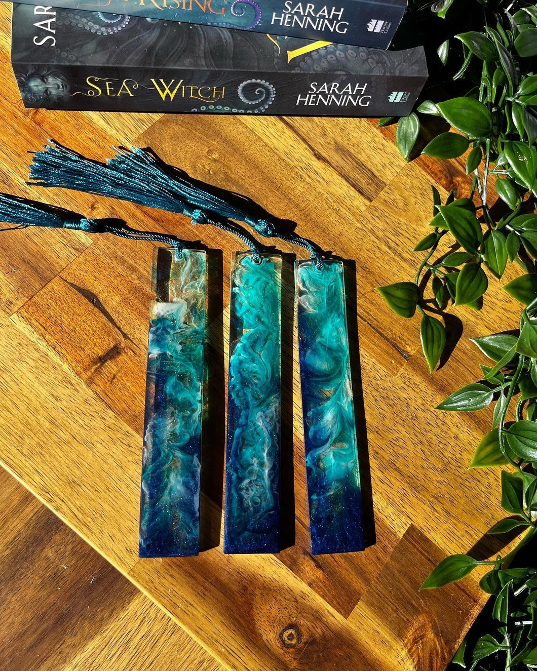 Sea Witch Resin Bookmarks