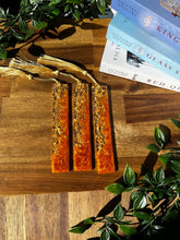 Load image into Gallery viewer, Gold Flake Resin Bookmarks
