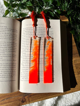 Load image into Gallery viewer, Fluro Orange Resin page holders
