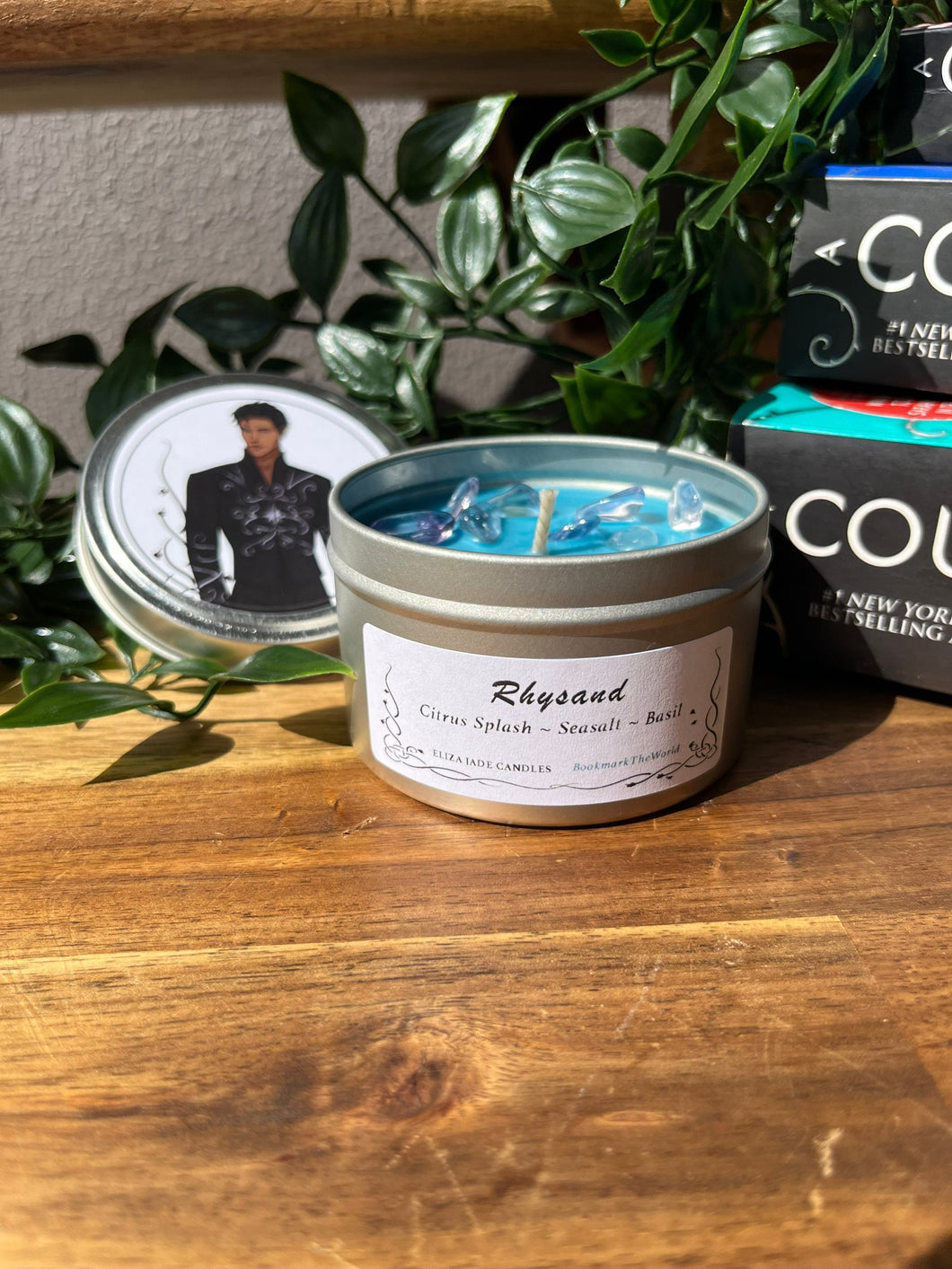 Rhysand travel tin Acotar themed Candles