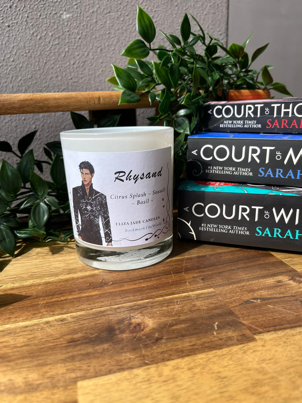 Rhysand Acotar themed Candles