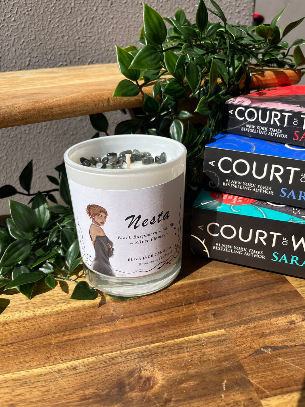 Nesta Archeron Acotar inspired Candles